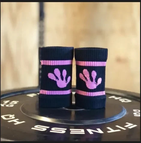 Frog Sweatbands - Noir & Rose