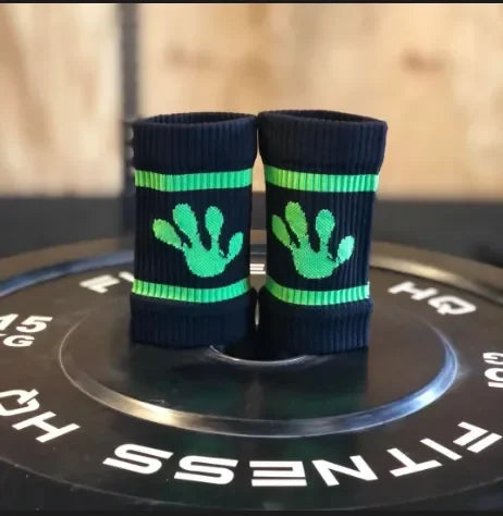 Frog Sweatbands - Noir & Vert