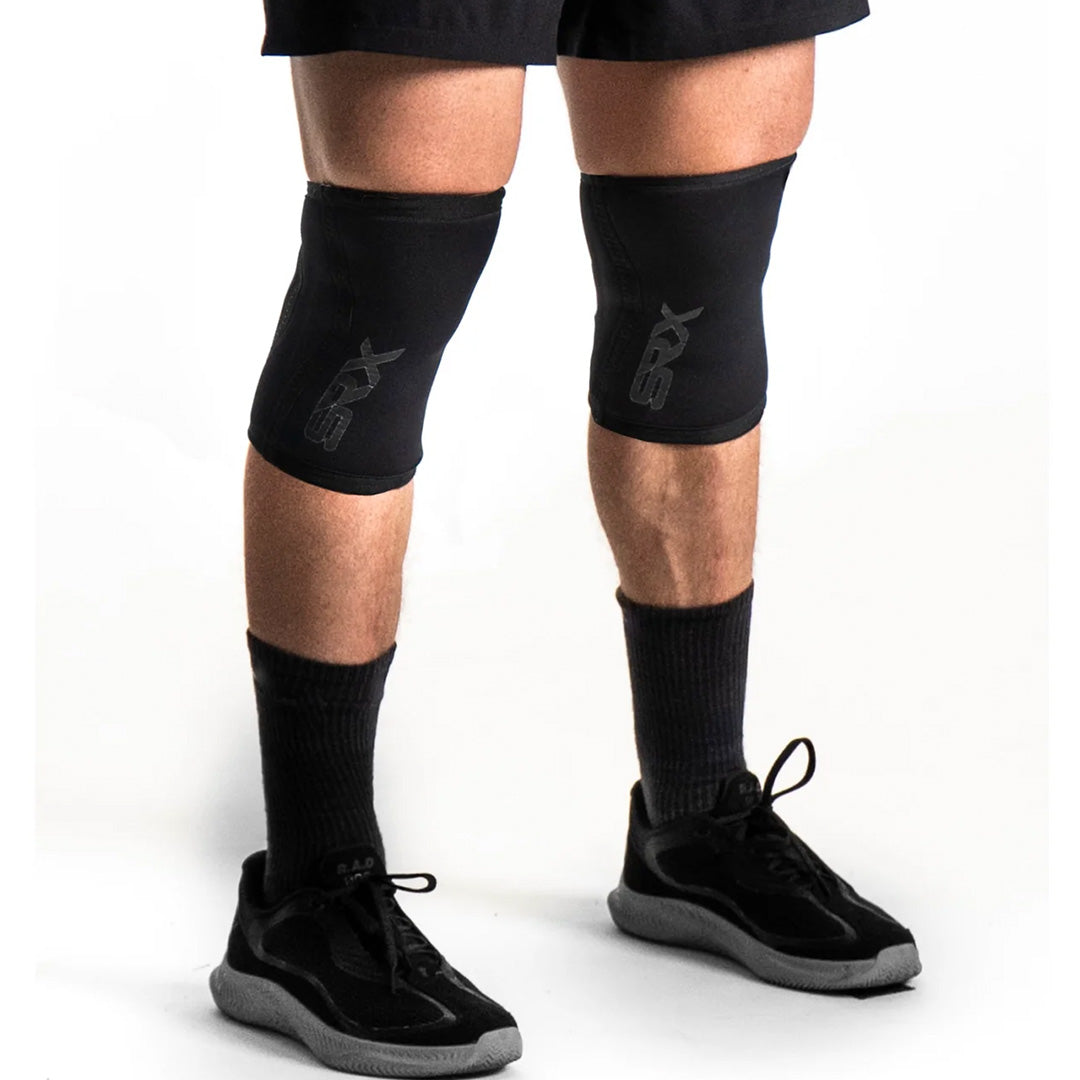6mm knee sleeves SRX - Noir