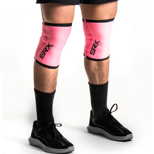 6mm knee sleeves SRX  - Rose