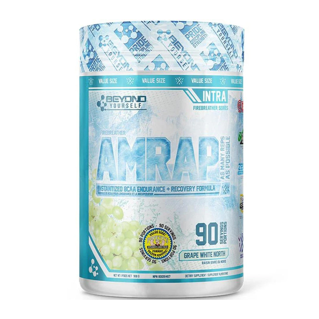 BCAA Beyond Yourself AMRAP - Saveur Grape White North 900g (90 portions)