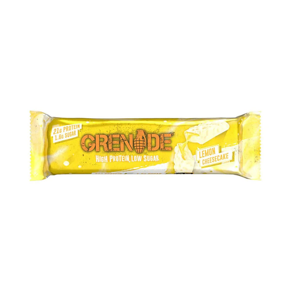 Barres protéines Grenade - Gâteau au fromage et citron