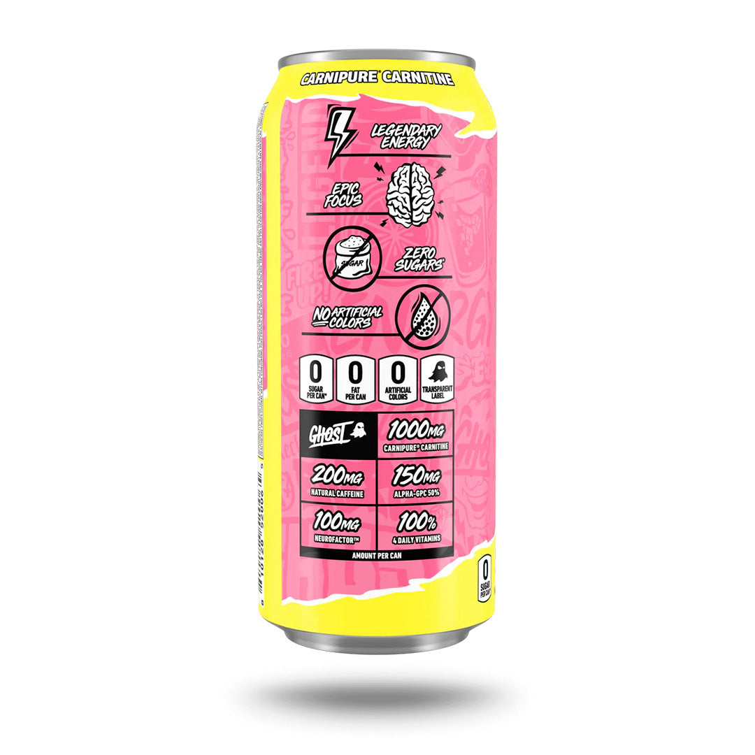 Ghost - Boisson énergisante - Sour Pink Lemonade