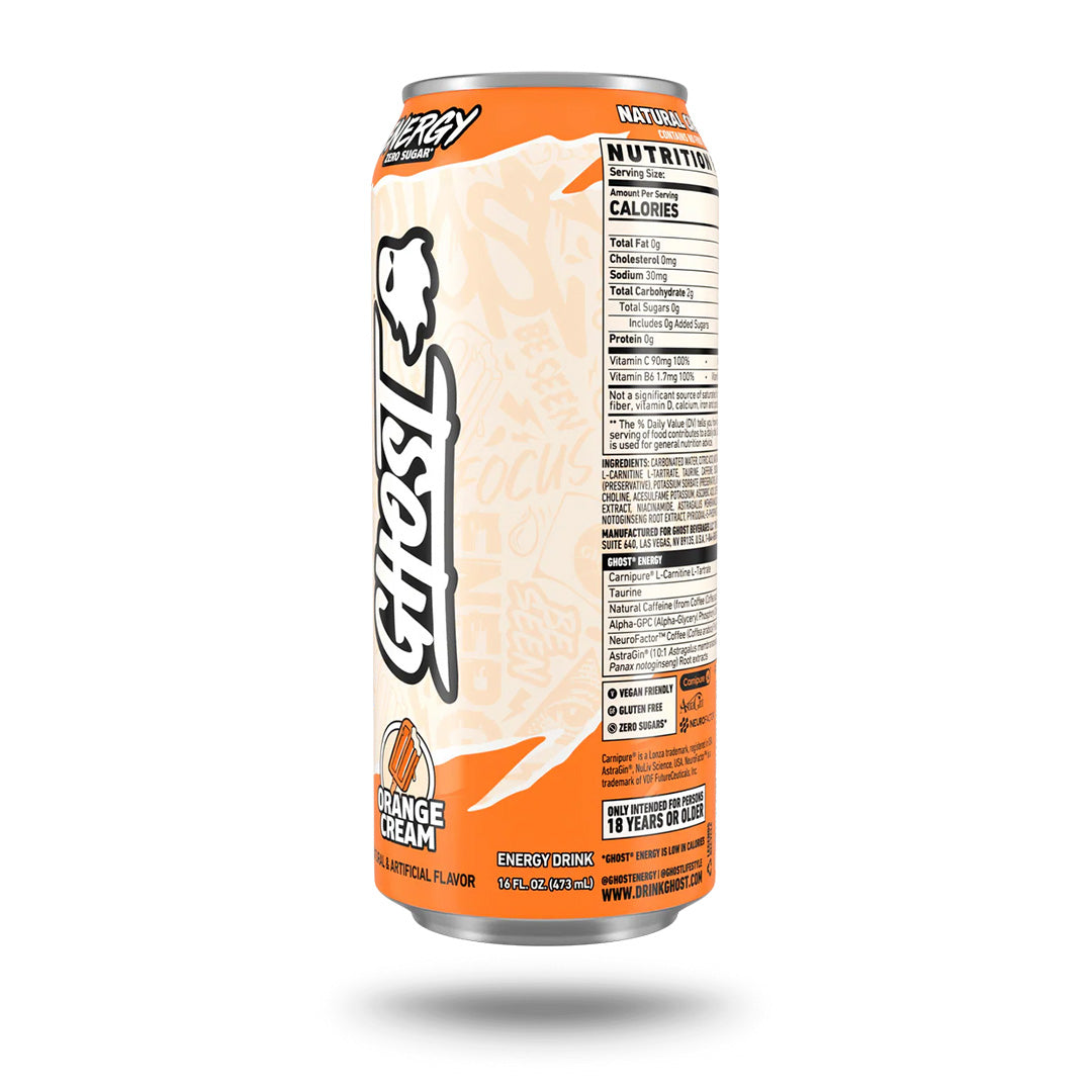 Ghost Boisson énergisante - Orange/Crème