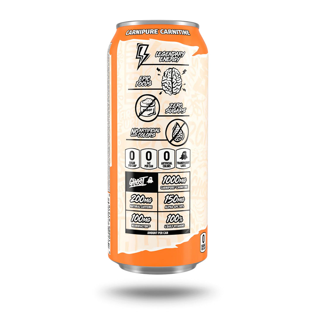 Ghost Boisson énergisante - Orange/Crème