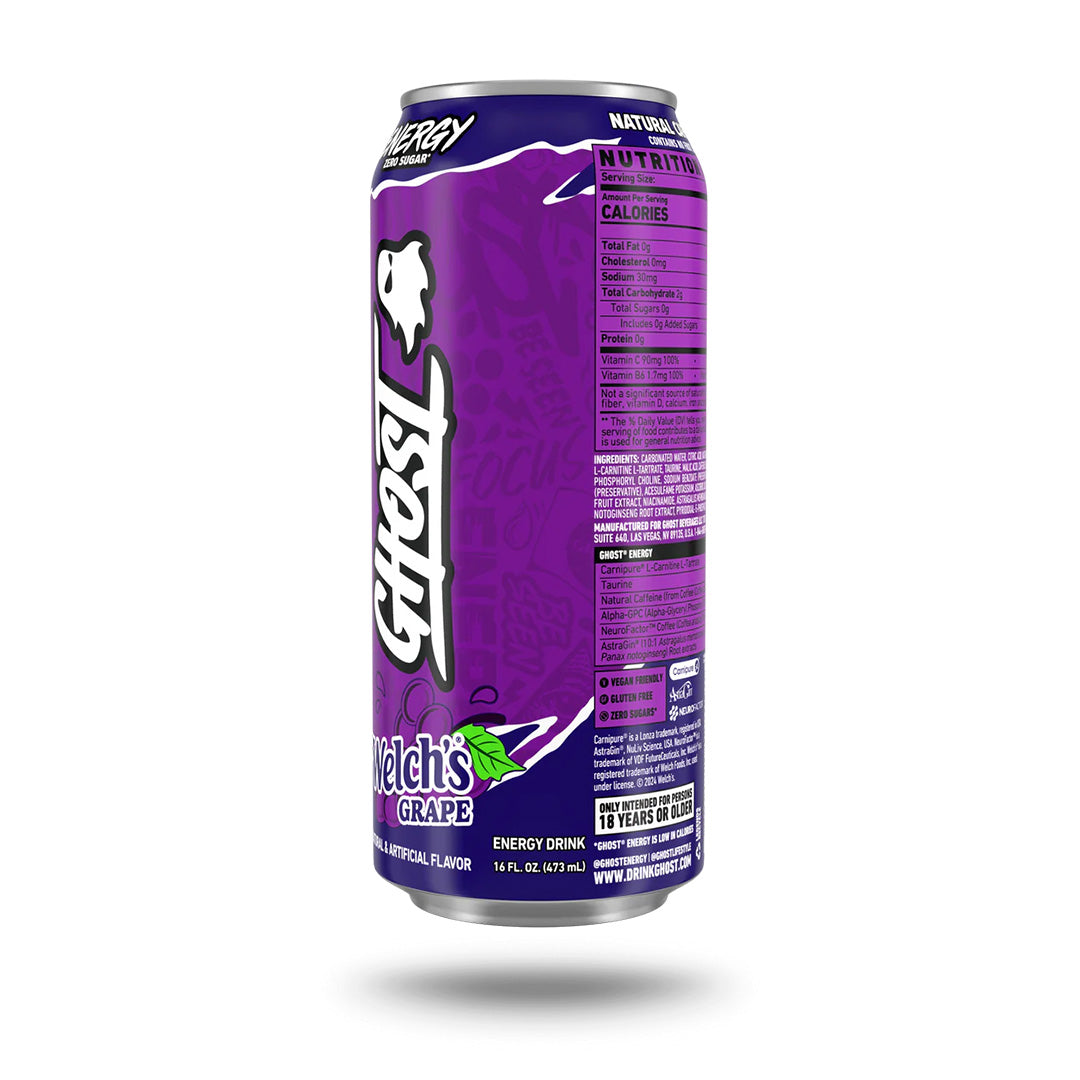 Ghost - Boisson énergisante - Raisin