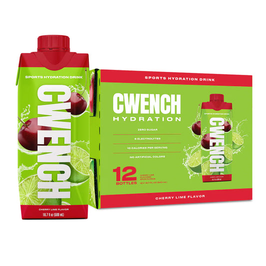 Cwench - Caisse de 12 unités - Cerise/Lime