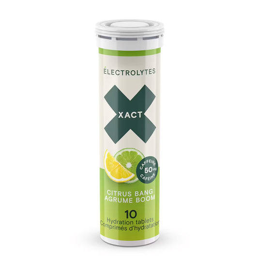 Électrolytes XACT - Agrumes - 10 comprimés