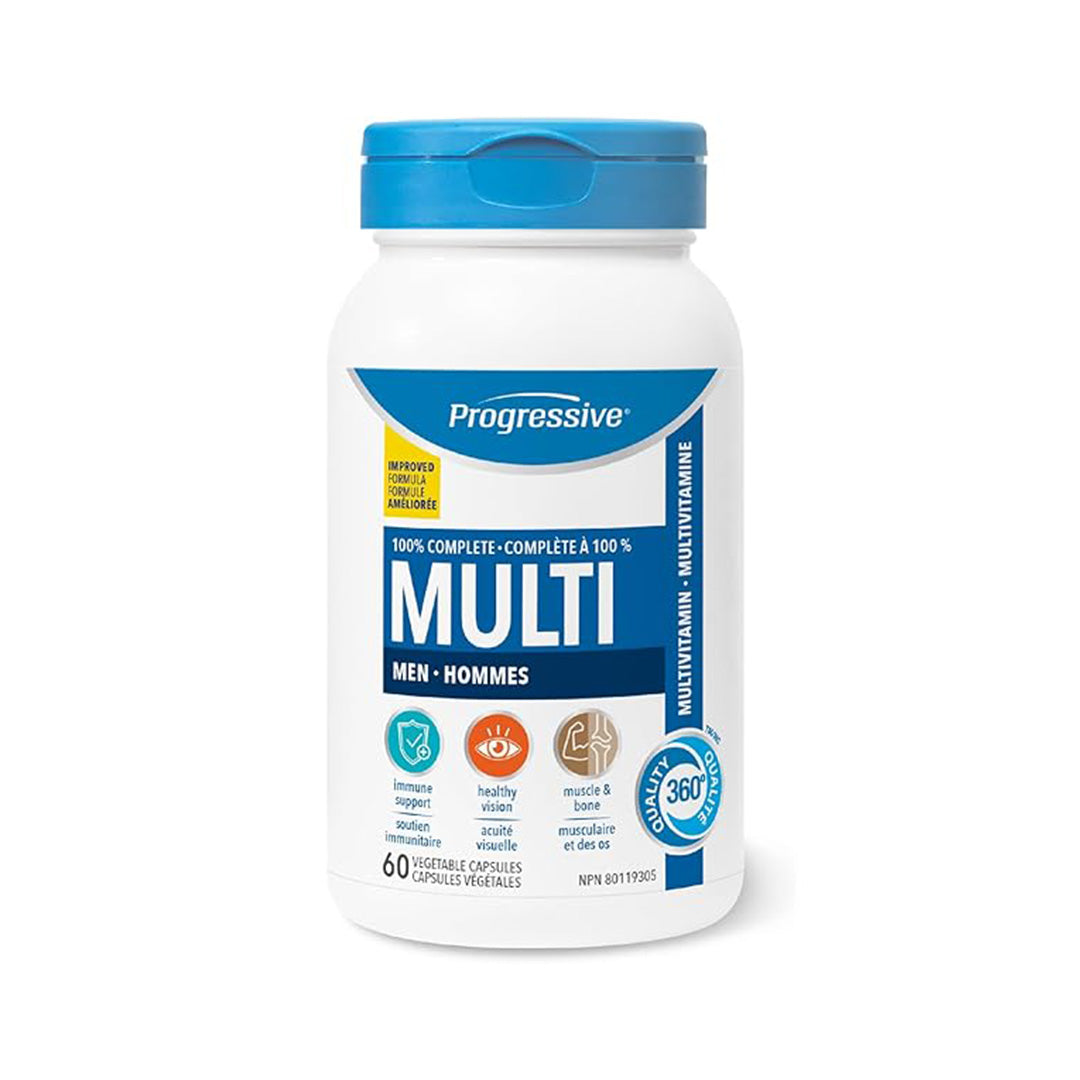 Multivitamines - Homme Actifs - 216 capsules végétales