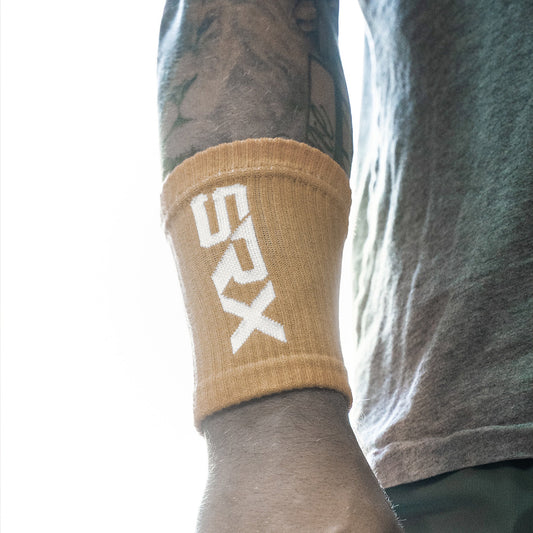 WRIST BANDS SRX - TAN BROWN