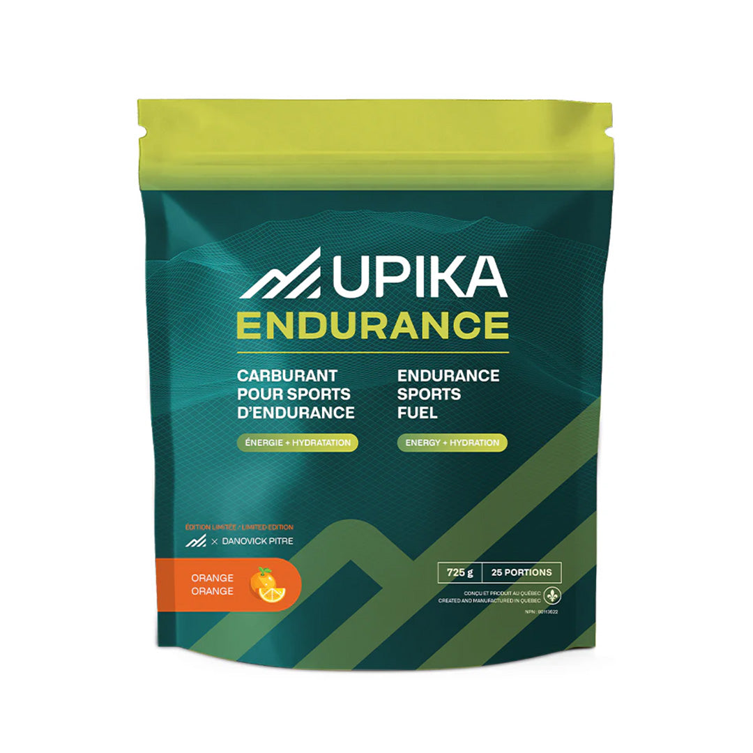 Carb+électrolytes Upika Endurance - Orange - 725g