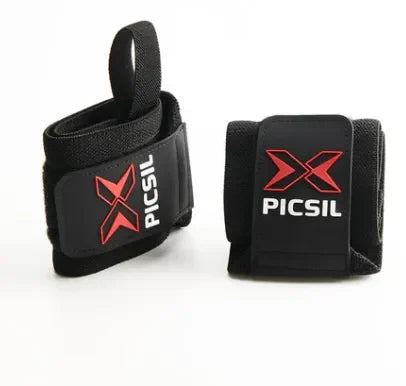Wristband Picsil - Noir & Rouge