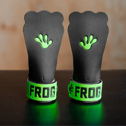 Frog - Base Grips 2.0 - HD - Noir & Vert - Large