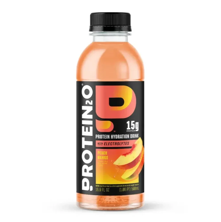 Protein2o - Eau infusée protéinée + Électrolytes - Pêche Mangue
