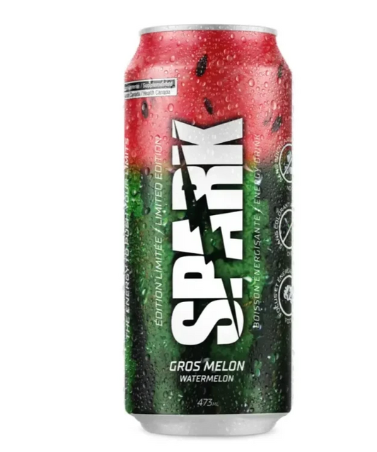 Spark - Boisson energisante  - Gros Melon